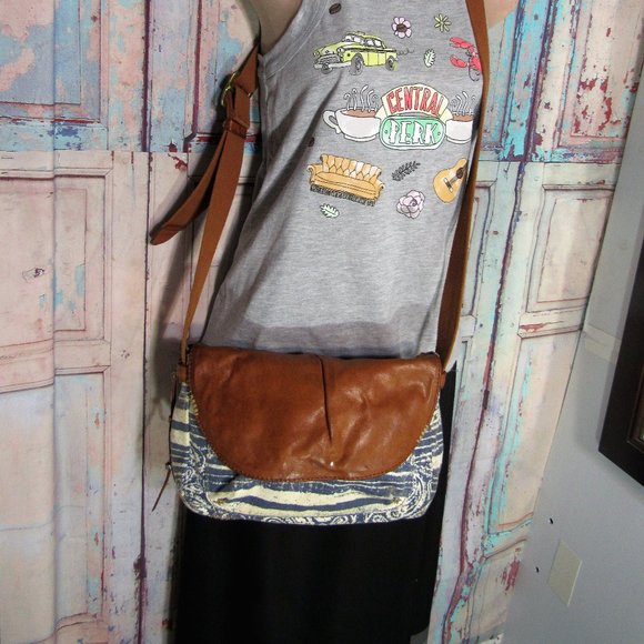 Lucky Brand Brown and Blue Women's Bag - Picture 6 of 11